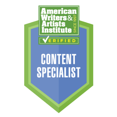 Content Marketing Specialist Certification Badge