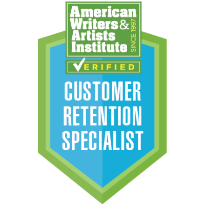 Customer Retention Specialist Certification Badge
